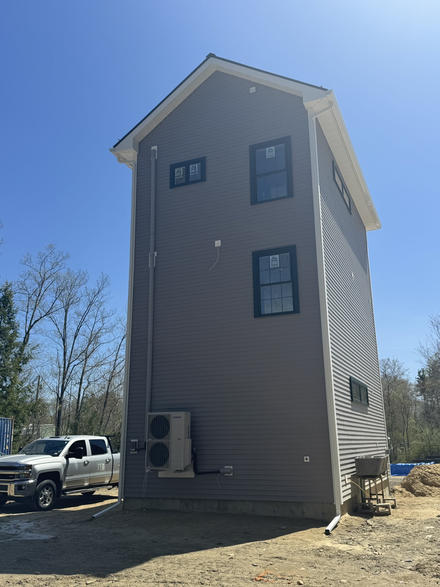 Garage siding project
